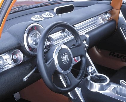 Dodge Razor Concept, 2002 - Interior
