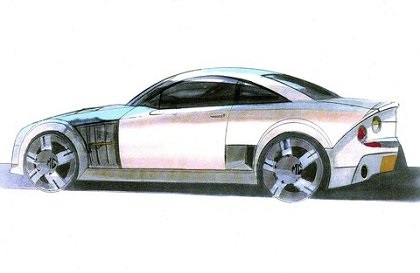 MG Xpower SV, 2002 - Design Sketch