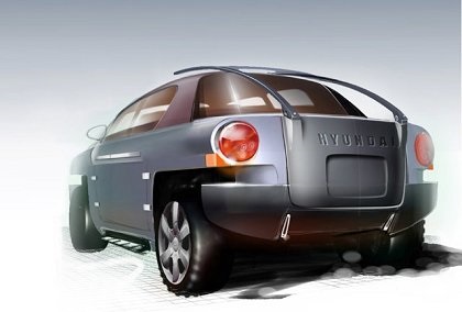 Hyundai OLV Concept, 2003 - Design Sketch