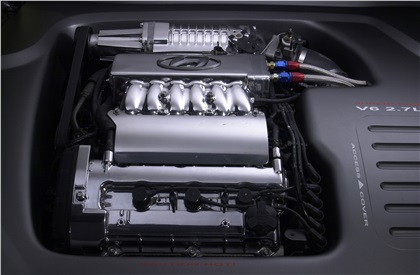Hyundai HCD-8 Sports Tourer Concept, 2004 - Engine