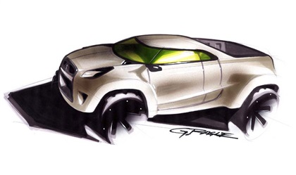Mitsubishi Sport Truck, 2004 - Design Sketch