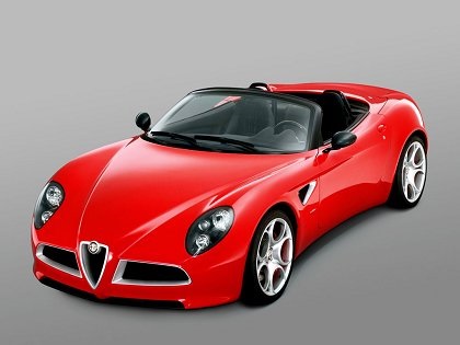 Alfa Romeo 8C Spider, 2005