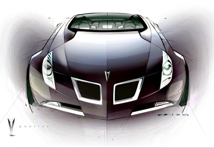 Pontiac G8 Concept, 2024 – Design Sketch