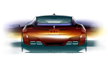 Pontiac G8 Concept, 2024 – Design Sketch