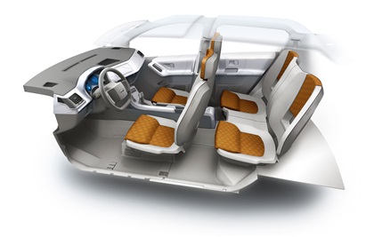 Magna Steyr Mila EV Concept, 2009 - Interior Design