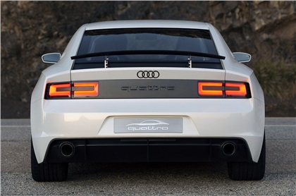 Audi Quattro Concept rear view