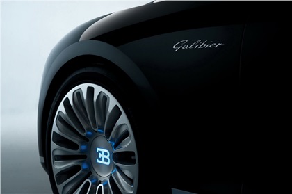 Bugatti 16C Galibier concept in black, 2010