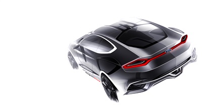 Ford Evos, 2011 - Design Sketch