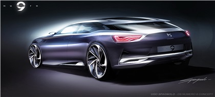 Citroen Numero 9, 2012 - Design Sketch