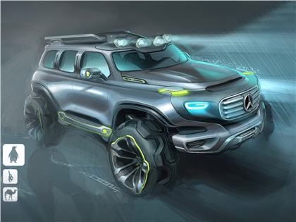Mercedes-Benz Ener-G-Force, 2012 - Design Sketch