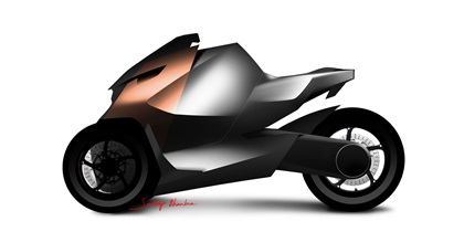 Peugeot Onyx Concept Scooter, 2012