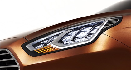 Ford Escort Concept, 2013 - Headlight 