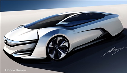 Honda FCEV, 2013 - Design Sketch