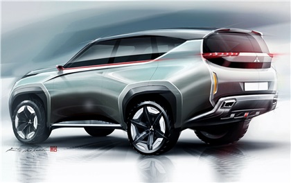 Mitsubishi Concept GC-PHEV, 2013 - Design Sketch