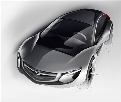 Opel Monza, 2013 - Design Sketch