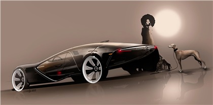Opel Monza, 2013 - Design Sketch