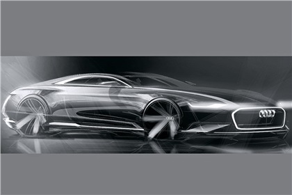 Audi Prologue Concept, 2014 - Design Sketch