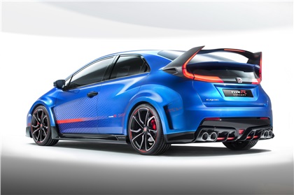 Honda Civic Type R Concept, 2014 - Paris Motor Show