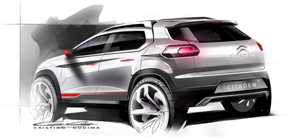 Citroen C-XR, 2014 - Design Sketch