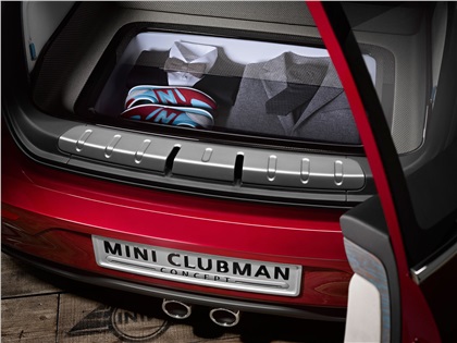 Mini Clubman, 2014 - Trunk Detail 