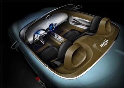 Mini Superleggera Vision (Touring), 2014 - Interior Design Sketch