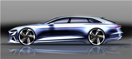 Audi Prologue Avant Concept, 2015 - Design Sketch