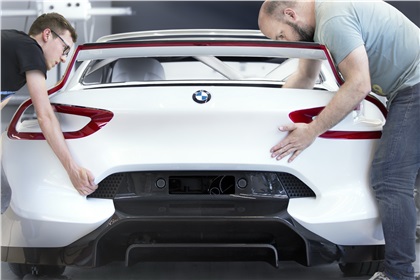 BMW 3.0 CSL Hommage R Concept, 2015 - Design Process