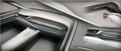 GAC i-Lounge Concept, 2015 - Interior Design Sketch