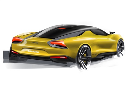 Magna Steyr MILA Plus Concept, 2015 - Design Sketch