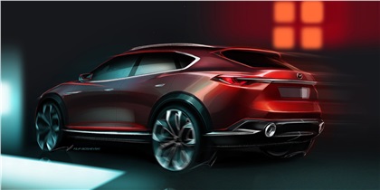 Mazda Koeru Concept, 2015 - Design Sketch