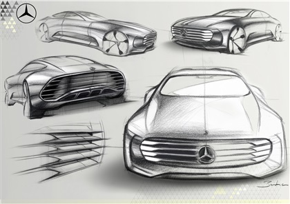 Mercedes-Benz Concept IAA, 2015 - Design Sketch