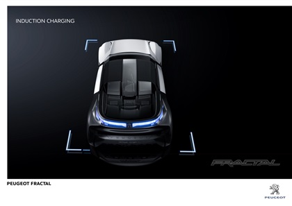 Peugeot Fractal Concept, 2015 - Induction Charging