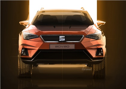 Seat 20V20 Concept, 2015 - Design Sketch