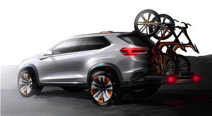 Subaru Viziv Future Concept, 2015 - Design Sketch