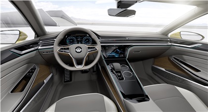 Volkswagen Sport Coupe Concept GTE, 2015 - Interior