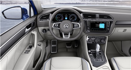 Volkswagen Tiguan GTE Concept, 2015 - Interior