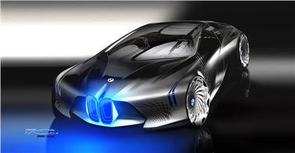 BMW Vision Next 100 Concept, 2016 - Design Sketch