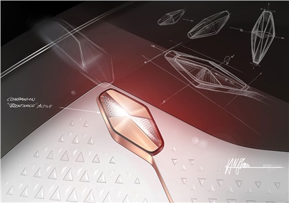 BMW Vision Next 100 Concept, 2016 - Interior Design Sketch