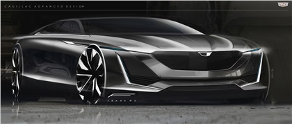 Cadillac Escala Concept, 2016 - Design Sketch