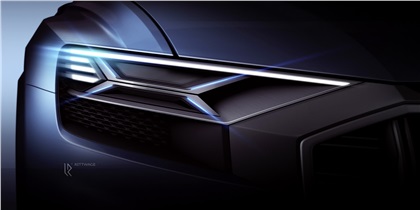 Audi Q8 concept, 2017 - Design Sketch