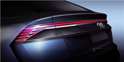Audi Q8 concept, 2017 - Design Sketch