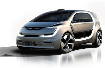 Chrysler Portal Concept, 2017 - Design Sketch