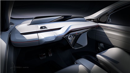 Chrysler Portal Concept, 2017 - Interior Design Sketch
