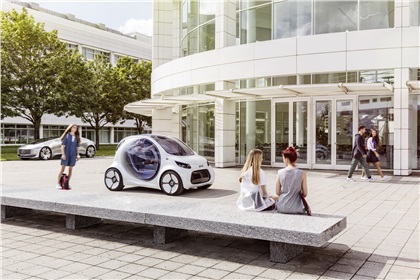 Smart Vision EQ Fortwo Concept, 2017