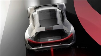 Audi PB18 E-Tron Concept, 2018 - Design Sketch