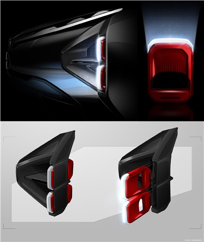 GAC Enverge Concept, 2018 - Design Sketch