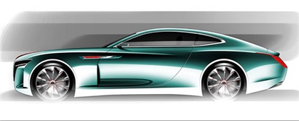 Hongqi E-Jing GT Concept, 2018 - Design Sketch