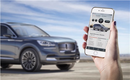 Lincoln Aviator Concept, 2018 - Phone as a Key