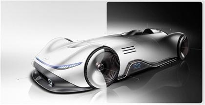 Mercedes-Benz EQ Silver Arrow Concept, 2018 - Design Sketch