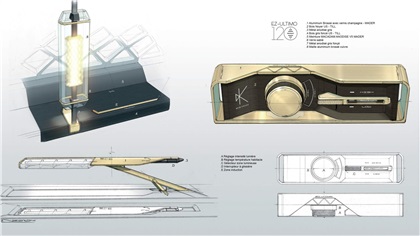 Renault EZ-Ultimo Concept, 2018 - Design Sketch